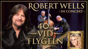 Robert Wells avslutar sin jubilemsturné i Simrishamn. Konsert.