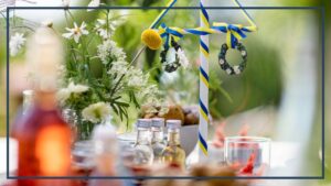 Klassisk midsommarbuffé i Simrishamn Österlen